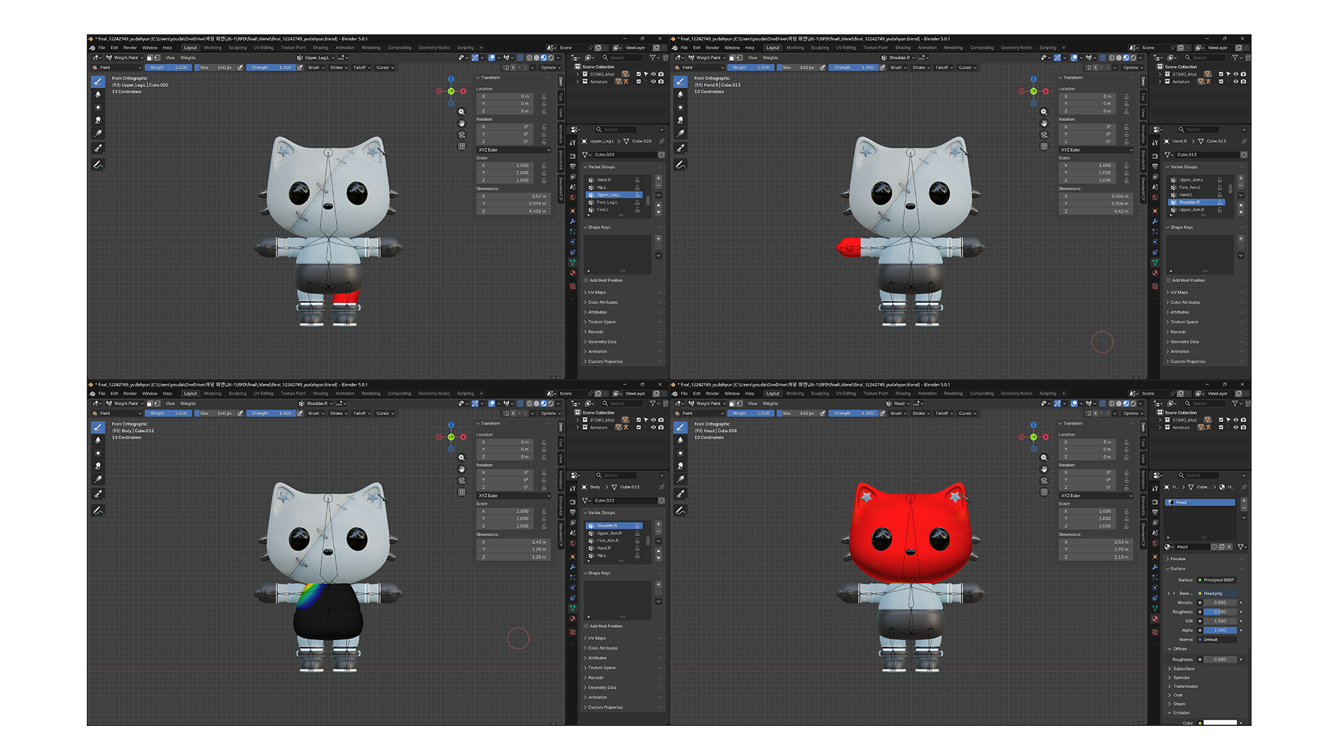 Rigging Process